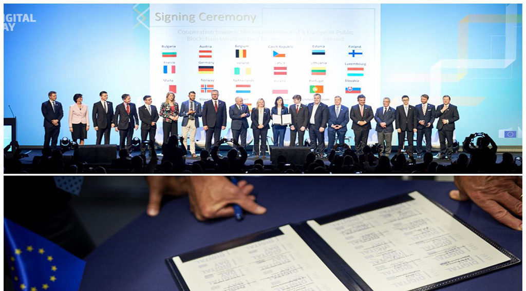 European Countries join Blockchain Partnership