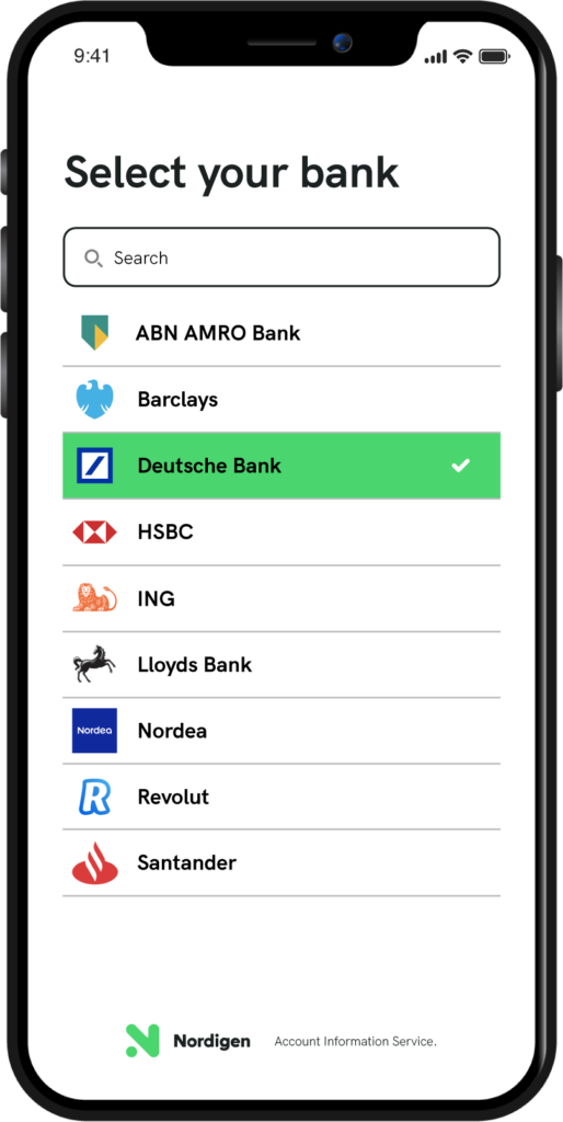 Nordigen Account Information Service, Nordigen.com