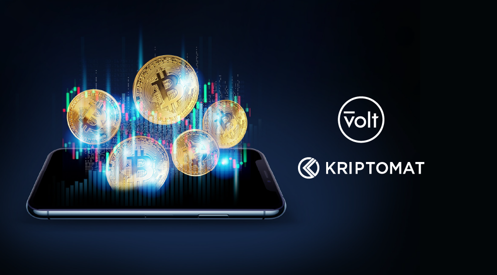 Kriptomat Partners Volt for A2A Payments for Crypto Trading